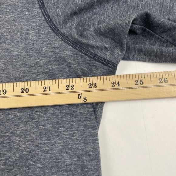 Columbia Henley T-Shirt Men’s L Gray Long Sleeve Lightweight Outdoors - Picture 4 of 8